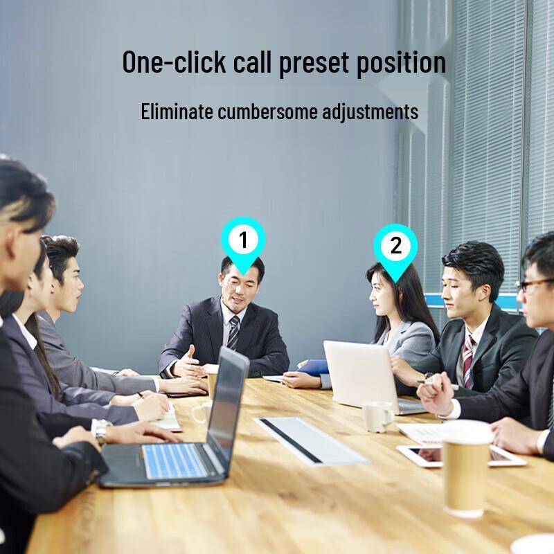 Lenovo YT-HD18W AI Tracking 1080P PTZ Video Conference Camera (CN Version)