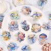 1pack/30Pcs Marine Animal Stickers Ocean Underwater DIY Handmade Album Scrapbooking Decorative Paper Supplies