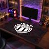 Tappetino Mouse Tema Monaco FC, Design Logo Calcio Tappetino Scrivania Gaming XXL Antiscivolo per Mouse del Computer