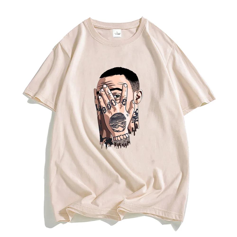 Rapper Macc Miller Printing T-shirts  Pure  Shirts Men/women Hip Hop T Shirt Summer Loose Casual Short Sleeve Clothing