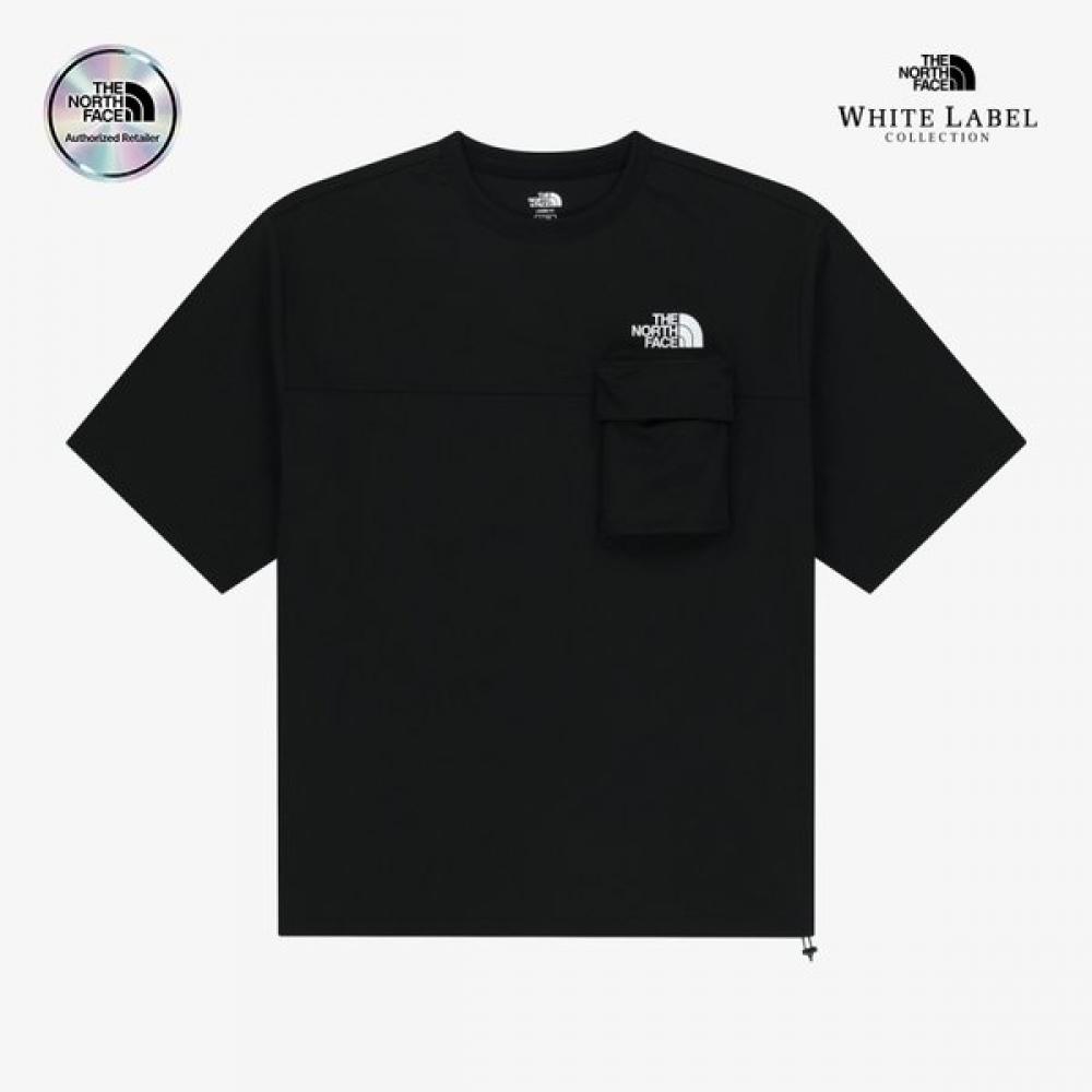 The North Face Ila Pocket Short Sleeve Round Tee Black Nt7ur18j 90
