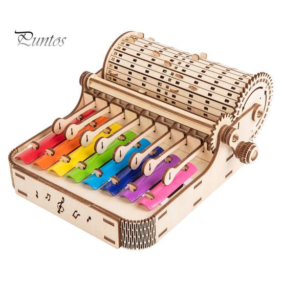 

Деревянный механический ксилофон, обучающий для мальчиков и девочек, ксилофон, музыкальная машина, самостоятельная сборка, игрушка STEM, для малышей, начинающих, музыкальные инструменты, рождественский подарок цвет старого дерева