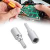 Transducer Adapter 1/4inch Hex 6.35mm To 4mm Magnetic Adapter Sleeve Socket For Screwdriver Drill Bit Electronic
