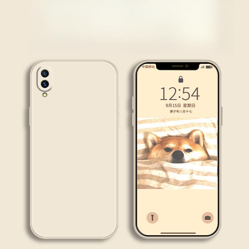 Applicable To Vivox23 Fantasy Color Version Mobile Phone Case Protection Case Liquid Soft Silicone Full-inclusive Anti-fall Case for Men and Women