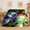 Game Dandy World Cartoon Soft Flannel Throw Blanket,Warm Cozy Blanket for Bed,Couch,Sofa,Bedroom,Living Room,Travel,Camping