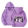 Kids Long Sleeve Printed Hoodie Casual Pullover Top for Boys and Girls Everyday Wear