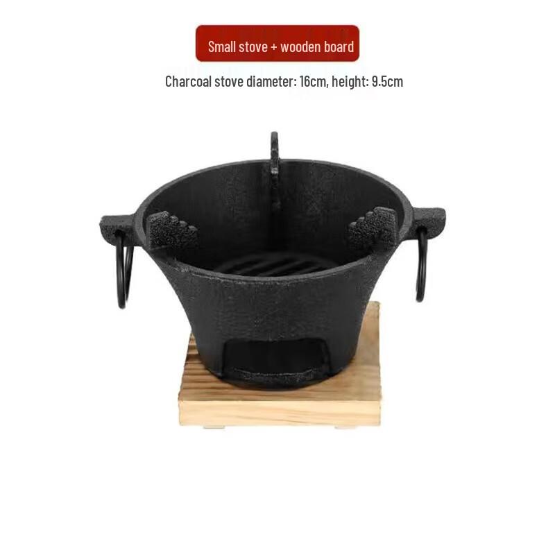 Cast Iron Charcoal Grill Stove