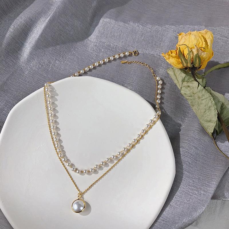 Buy Kpop Fashion Pearl Choker Necklace 