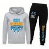 Spring Autumn Six Seven 67 Print Children Hoodies Set Kids Fashion Sportsuit Boys Long Sleeves Pants Suit 2 Piece Trouser Set