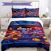 Roblox Bedding Set Breathable Duvet Cover with Pillowcases Decorative Bed Linen for Bedroom Home Decoration Birthday Gift