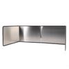 4 Sided Oil Splatter Guard Stainless Steel Heat Insulation Splashing Proof Screen for Kitchen Cookin