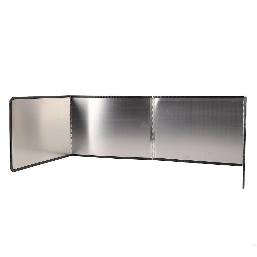 4 Sided Oil Splatter Guard Stainless Steel Heat Insulation Splashing Proof Screen for Kitchen Cookin
