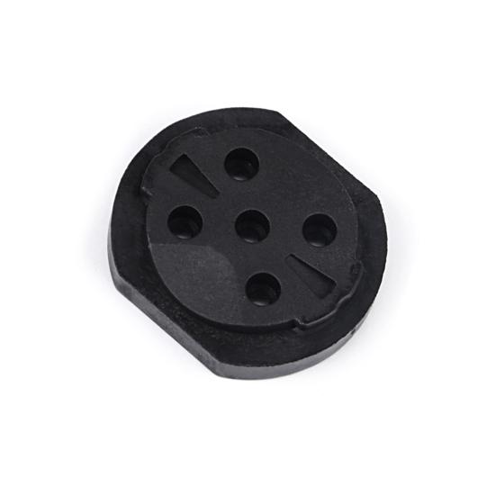 Užitečné Užitečné Černá Bike Computer Base Mount Vkládací sada Zadní otočný kryt Jezdecké vybavení