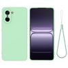 For OnePlus Nord CE5 5G Liquid Silicone Case Phone Back Cover with Hand Strap