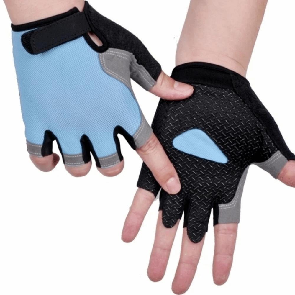 Breathable Half Finger Gloves Anti-slip Gym Training Gloves  Outdoor Sports