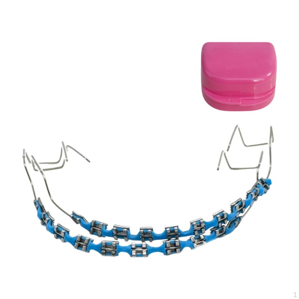 Temporary Dental Decoration DIY Color Braces Chain for Teens Kids