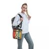 Hockey Vintage Insulated Lunch Bag for Women Office Cooler Thermal Food Box Tote Portable Lunch Boxes Container