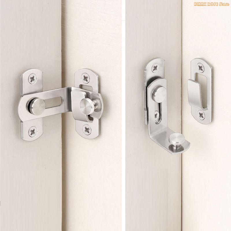 K1AE Stainless Steel Door Locking for Latch 90 Degree Door Buckle Bolt