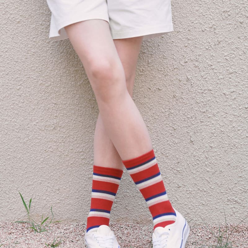 STUDIO SOCKSTOP 1989 Retro Striped Socks
