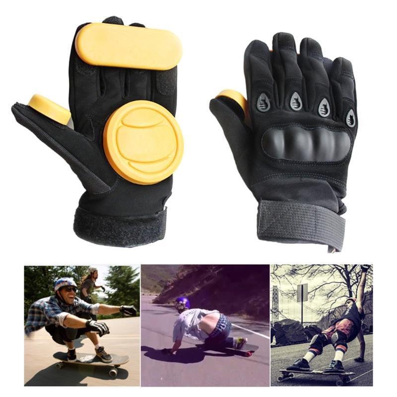 Downhill Skateboard Handschuhe Outdoor Sliding Handschuhe Longboards Handfläche Slide Handschuhe Skate Zubehör Einfach zu benutzen