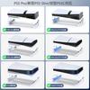 Avec support horizontal PS5 Slim Améliore la chaleur Prévient les tremblements de terre Prévention des rayures Nouveau support PS5 Compatible avec les versions Slim Standard et Numérique