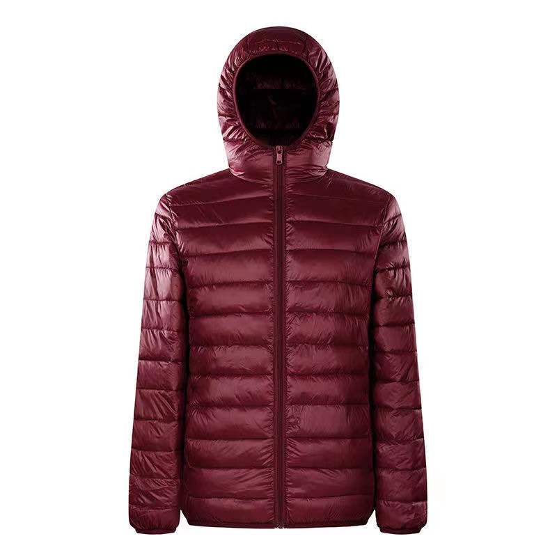 Jachetă de Toamnă/Iarnă pentru Bărbați 5XL, Ultralejeră, Respirabilă, Călduroasă, 7 Culori, Palton de Iarnă pentru Bărbați, Îmbrăcăminte pentru Bărbați
