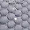 Hexagon Embossed Car Seat Cushion - Easy Installation (No Ties Needed), Breathable & Durable for All Seasons, Universal Fit