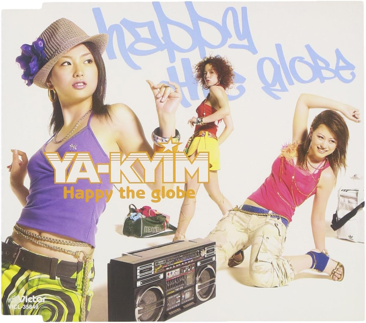 

CD YA-KYIM - Happy the globe VICL35849PROMO Japan ObiJapanese Pop/Rock Used