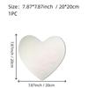 Adesivo da Parete Specchio Acrilico a Forma di Cuore, Autoadesivo 1mm, Decorazione per Trucco e Toeletta.