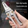 Stainless Steel Multifunction Electrician Wire Stripper and Crimping Pliers