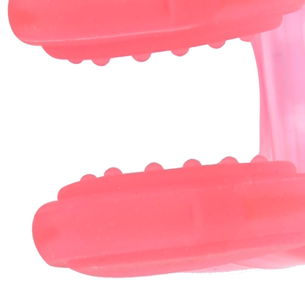 Swimming Nose Clips Waterproof Soft Silica Gel Surfing Nose Clip Plugs ProtectorRose Red