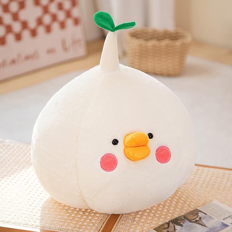 Cute Plush Toy Duck Doll Cute Fun Garlic Duck Duck Girl Sleeping on Bed Pillow Gift Doll
