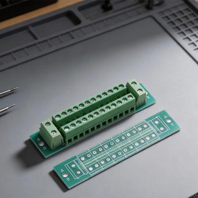 Placa Adaptadora de Terminales PositivoNegativo sin Soldadura 5.07.5mm de Paso PCB Placa de Prueba sin Soldadura Suministros para Equipos Eléctricos