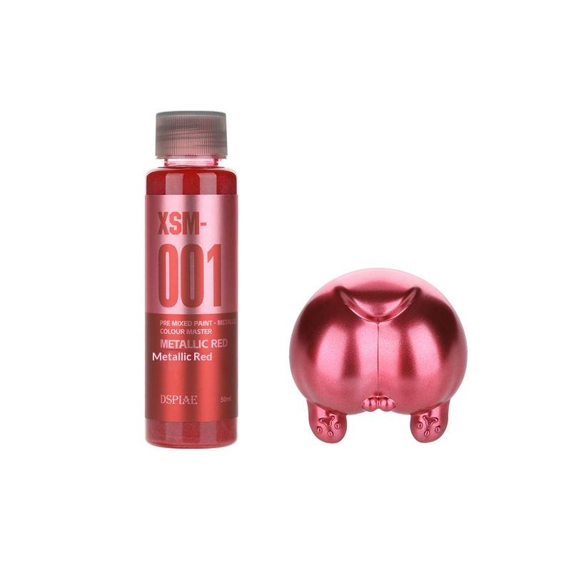

50ml Water Based Pre Mixed Paint-Metal Color For Scale Model Building Tools Airbrush Spraying Assembly