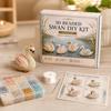 Beaded DIY Kit, Cute Mini Figures, Relaxing Craft Project, Vibrant Textures Craft Kit for Craft Beginners Enthusiasts