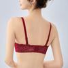 Half-cup Bra Women's Gathering Bra Beautiful Back Underwear Sexy Lace Bra Push Up Bra