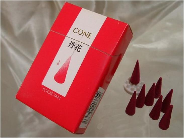 Kogen Daihatsu Incense Poketan Cone Plum #PK-2