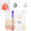 Versatile Wall Mounted Mop Organizer Holder With Durable Non-slip Design For Efficient Storage