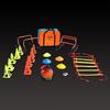 Entry-Level Football Training Equipment Set CN Plug (adapter Included)