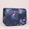 Large Portable Oxford Cloth Foldable Toiletry Bag with Hook for Travel and Business