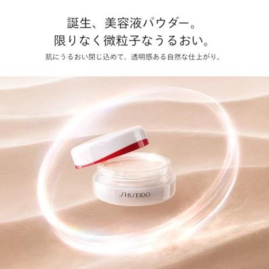 SHISEIDO Makeup Essence Skin Setting Powder 01 Hydrating GLOW 7g Face Loose Type Fragrance-Free Skincare Serum Dryness Oiliness