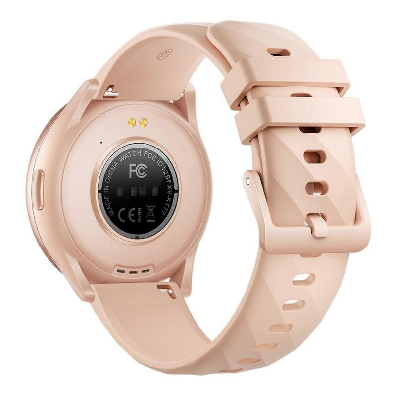 KT77 Bluetooth Call Smart Watch 1.46-inch Screen Heart Rate Sleep Monitoring Sports Watch - Gold