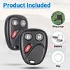 Keyless Entry Car Key Fob Replacement for 2003-2007 Chevy Chevrolet Silverado Tahoe Avalanche Equinox SSR Suburban/GMC Sierra Yukon/Cadillac