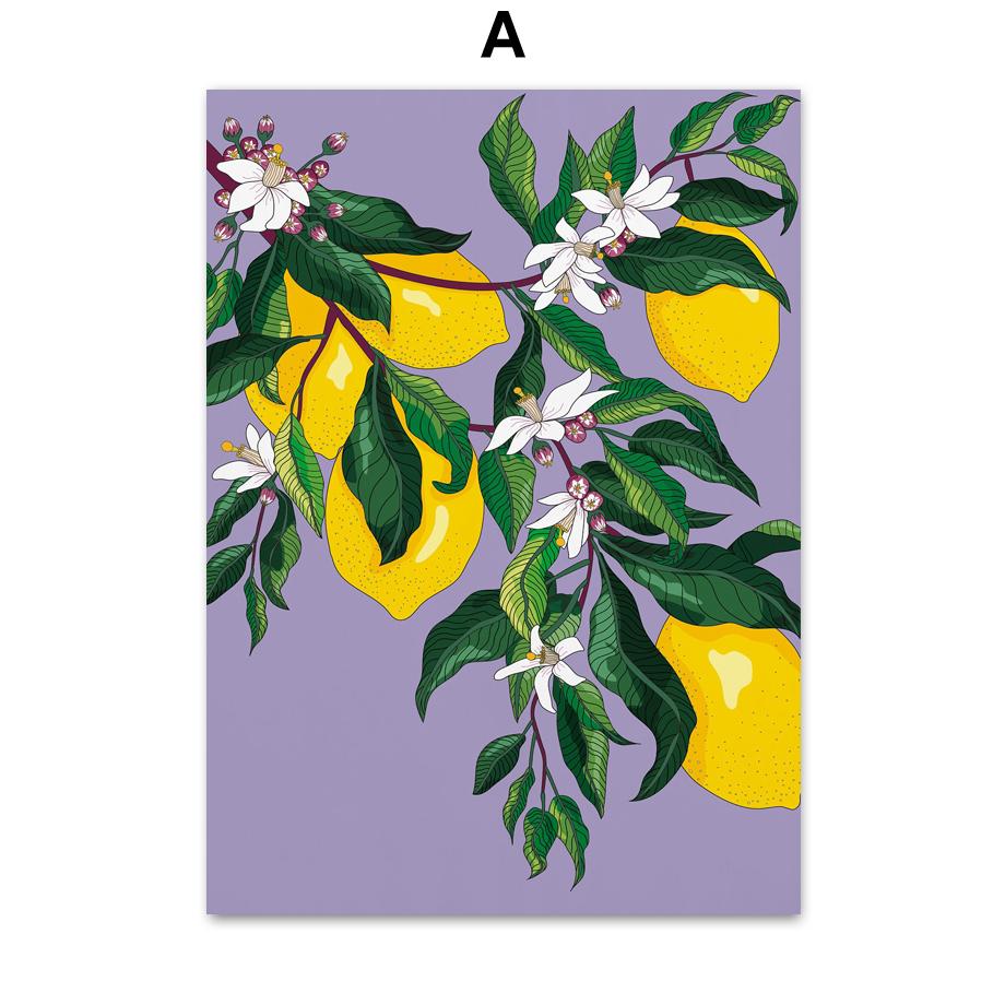 

Оранжевый лимон персик груша клубника фрукты настенная живопись на холсте плакаты на скандинавскую тему и принты настенные панно для декора гостиной 30X40 cm No Framed