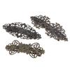 Elegante Vintage Haarklem Draagbare Metalen Haarklem Haardecoratie DIY Accessoires Voor Vrouwen