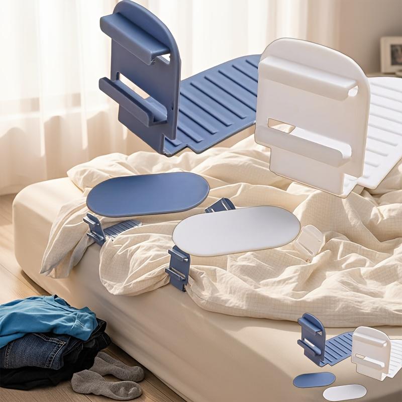 4pcs Bed Sheet & Duvet Cover Holder Clips - No-Drill Bed Sheet Gripper, Wrinkle-Free Bed Sheet Fastening, Easy Installation