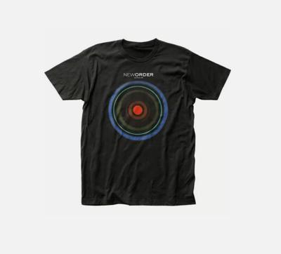 New Order Blue Monday Pánské licencované tričko s rock'n'rollovou hudební kapelou Nové černé