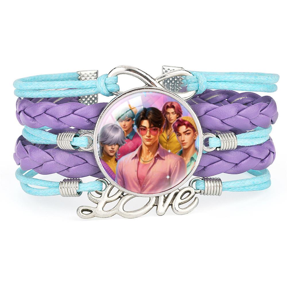 Rumi Zoey Mira Multi-layer Woven Adjustable Bracelet