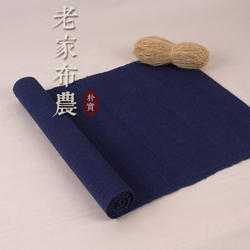 

Хлопково-льняная ткань ручной работы, толстая ткань, чайная подставка, японская дзен-дорожка на стол, чайная церемония Сумэй Кунг-фу, термостойкая подставка Width 30cm 50cm long