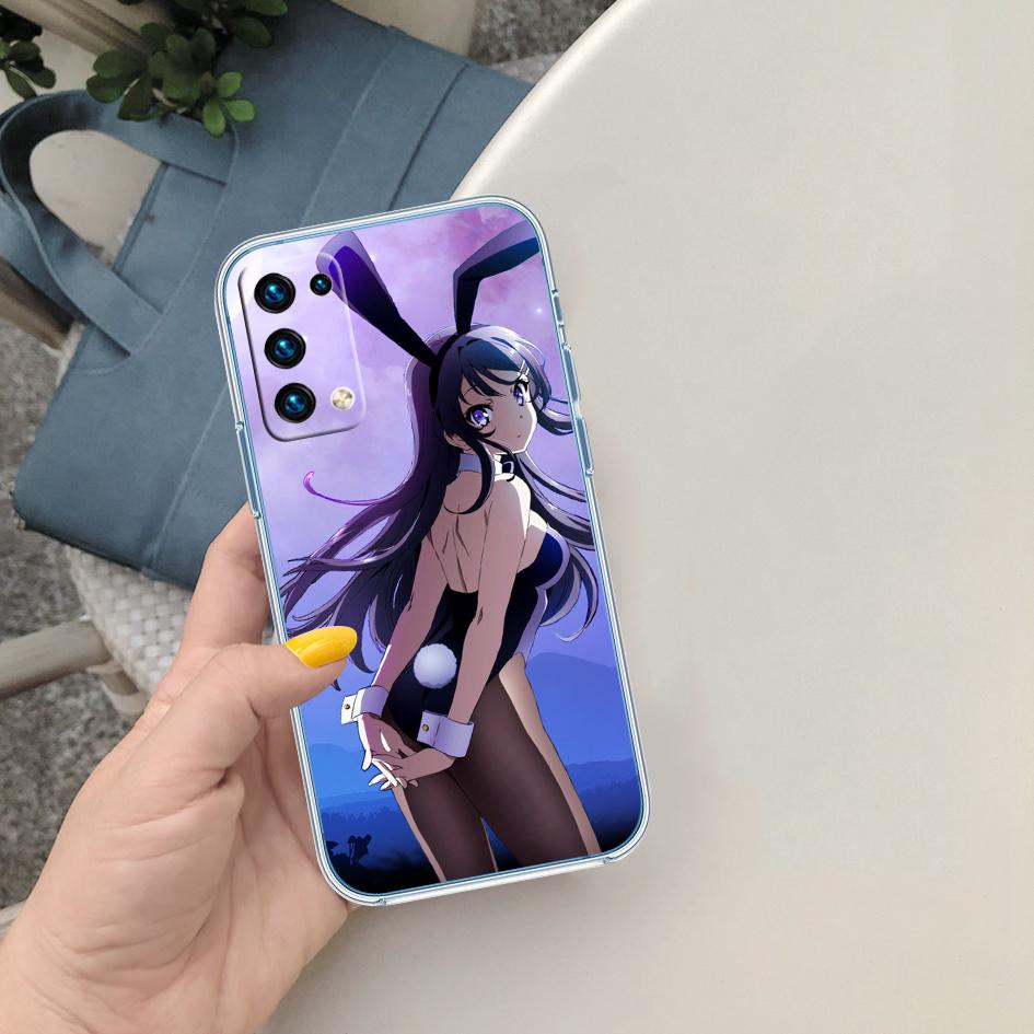 PP12 Bunny Cute Girl Anime Phone Case for Motorola Moto Edge 20 30 40 50 S30 Fusion Ultra Pro Neo Lite + G200 G23